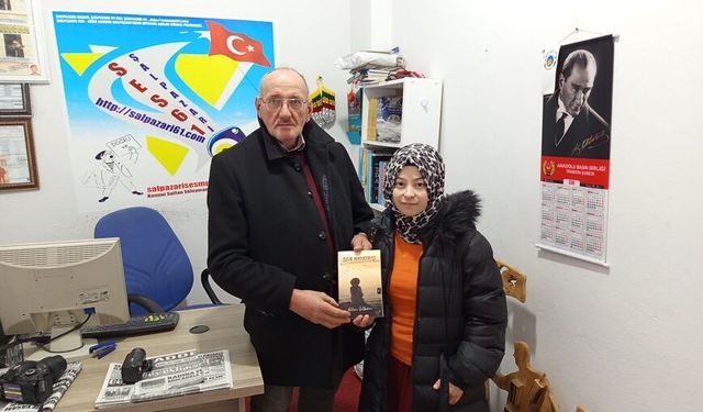 AĞASAR KIZI YAZAR SON HAYKIRIŞI ÖZCAN’A HEDİYE ETTİ