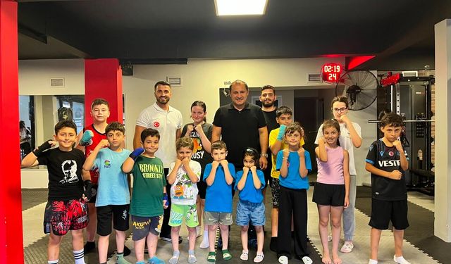 ORTAHİSAR’DA 461 ÖĞRENCİ, YAZ TATİLİNİ SPORLA İÇ İÇE GEÇİRDİ