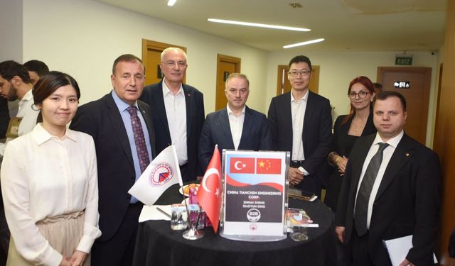ÇİNLİ İŞ İNSANLARI TRABZON İŞ DÜNYASI İLE BULUŞTU