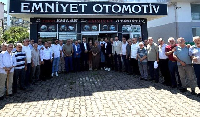 AK PARTİ HEYETİ VAKFIKEBİR KİRAZLIK YENİ MAHALLE’DE HALKLA BULUŞTU