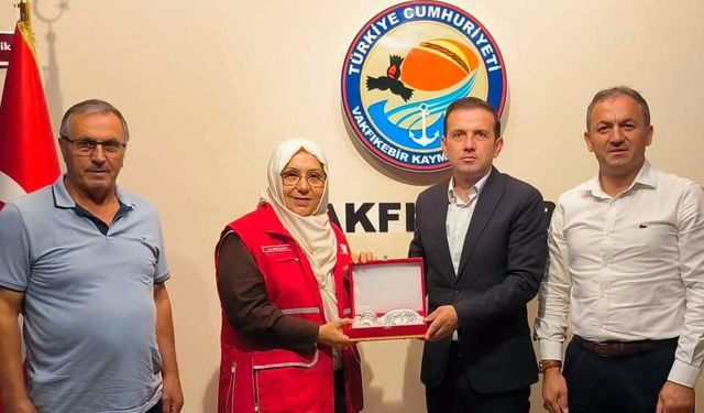 KIZILAY’DAN KAYMAKAM ULUSOY’A ZİYARET