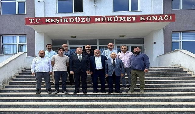 BEŞİKDÜZÜ’NDE ARICILIĞIN GELECEĞİ VE DESTEKLER İLE İLGİLİ TOPLANTI