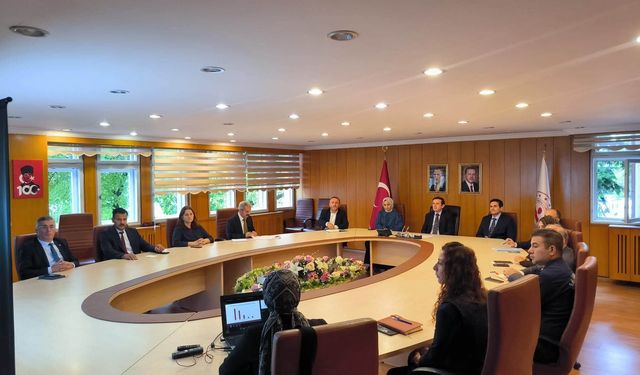 KADINA YÖNELİK ŞİDDETLE MÜCADELE TOPLANTISI YAPILDI