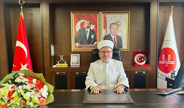 KOCAELİ’NİN YENİ İL MÜFTÜSÜ HÜSEYİN DEMİRTAŞ GÖREVİNE BAŞLADI