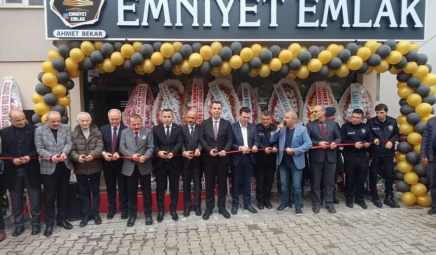 EMNİYET EMLAK DUALARLA HİZMETE AÇILDI