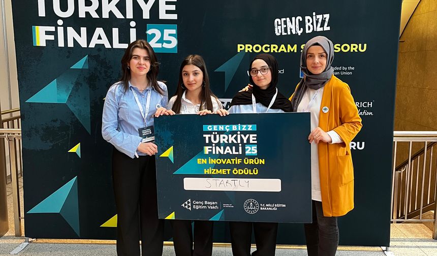 EN YENİLİKÇİ PROJE ÖDÜLÜNÜ KAZANDILAR
