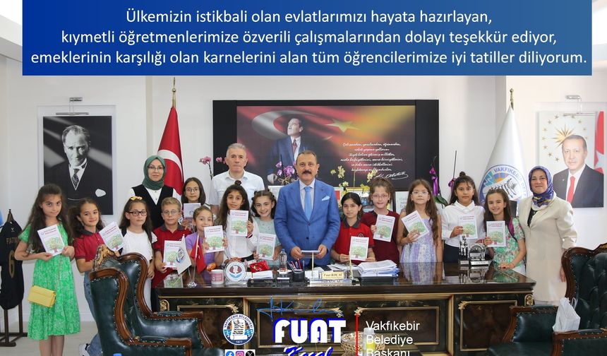 TÜM ÖĞRENCİLERİMİZE İYİ TATİLLER DİLİYORUM