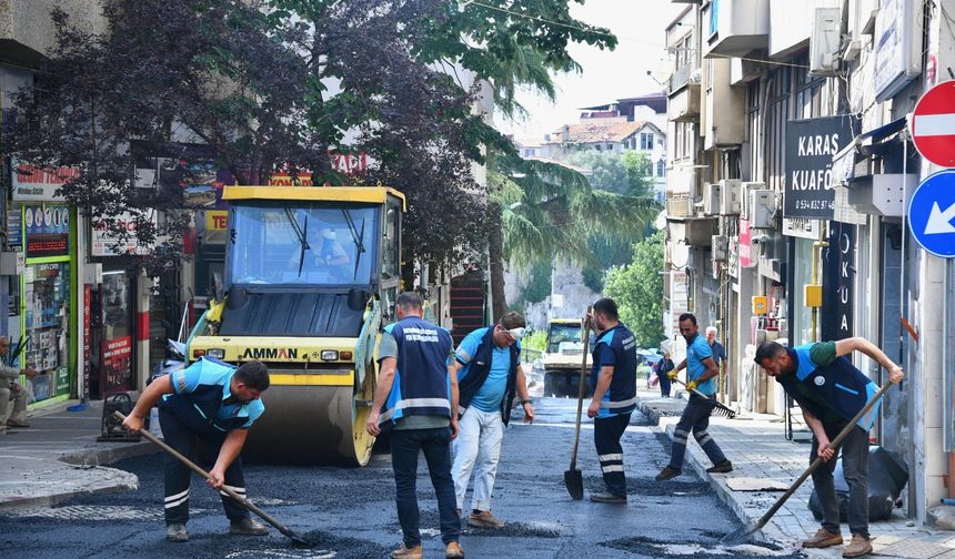 ORTAHİSAR’DA YOLLAR YENİLENİYOR, ULAŞIM KALİTESİ ARTIYOR