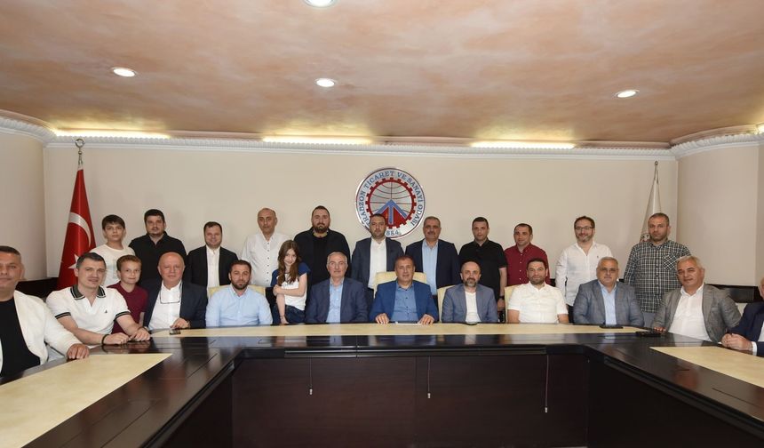 TTSO CAMİASI BAYRAMLAŞTI, İŞ DÜNYASININ TALEPLERİ GÖRÜŞÜLDÜ