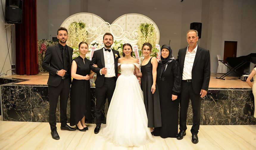 FATMANUR İLE DAVUT BİR ÖMÜR BERABERLİĞE EVET DEDİLER