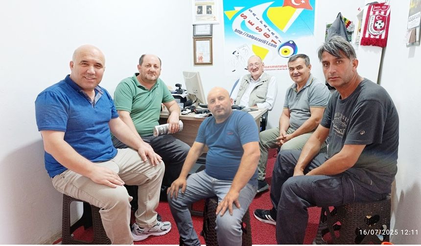 GAZETEMİZE TEŞEKKÜR ZİYARETİ