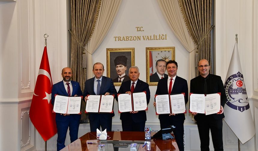 TRABZON'DA MESLEK EDİNDİRME KURSLARIYLA İLGİLİ PROTOKOL İMZALANDI