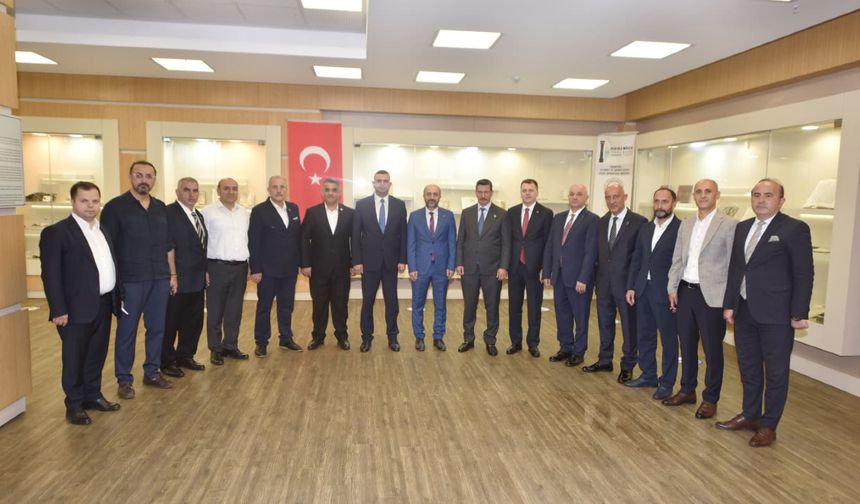 MHP HEYETİNDEN TTSO’YA ZİYARET