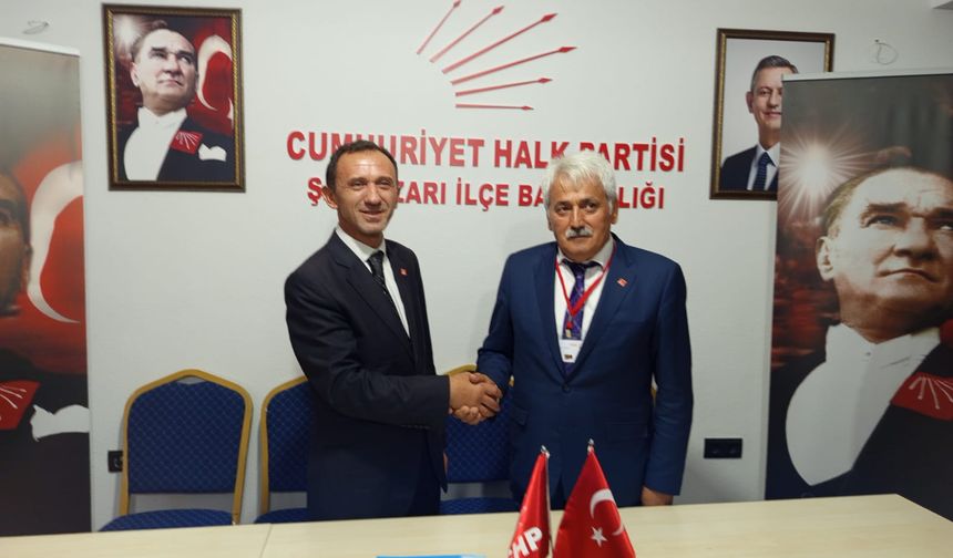 CHP ŞALPAZARI YENİ İLÇE BAŞKAN’I ERDAL KANDİL OLDU