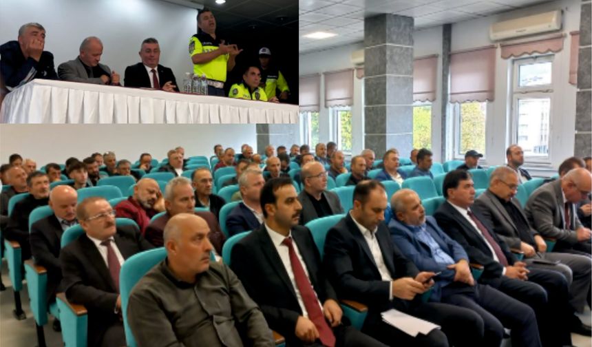 TAŞIMALI EĞİTİM BİLGİLENDİRME TOPLANTISI YAPILDI