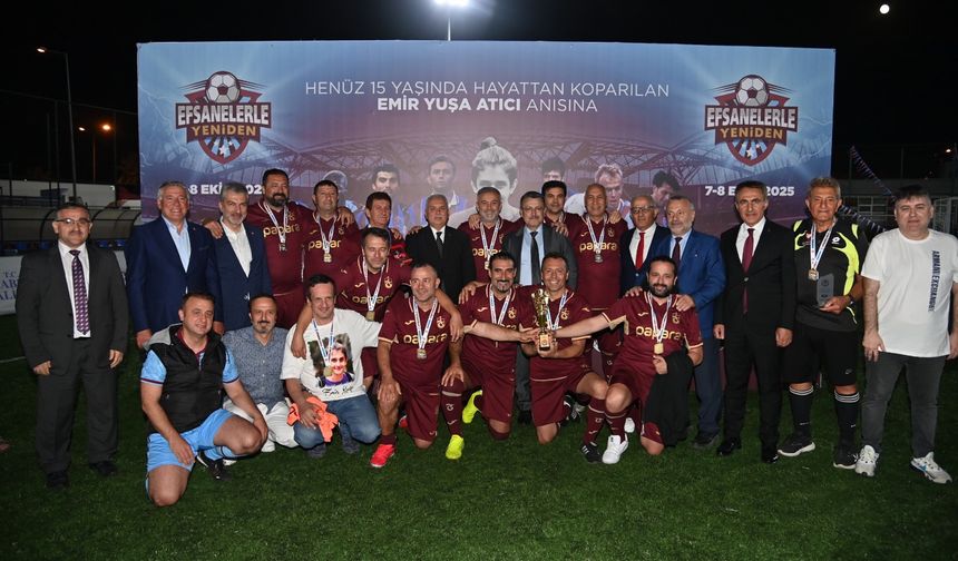 TRABZON’DA FUTBOLUN KALBİ EMİR YUŞA İÇİN ATTI