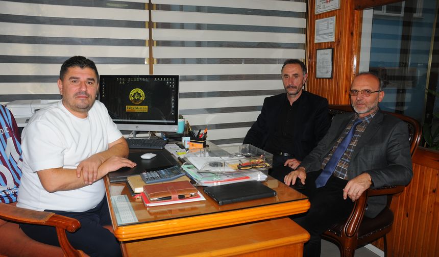 VAKFIKEBİR MÜFTÜLÜĞÜNDEN GAZETEMİZE "GAZETECİLER GÜNÜ" ZİYARETİ