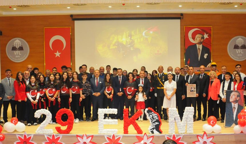 CUMHURİYETİMİZİN 102. YIL DÖNÜMÜNÜ GURURLA KUTLUYORUZ