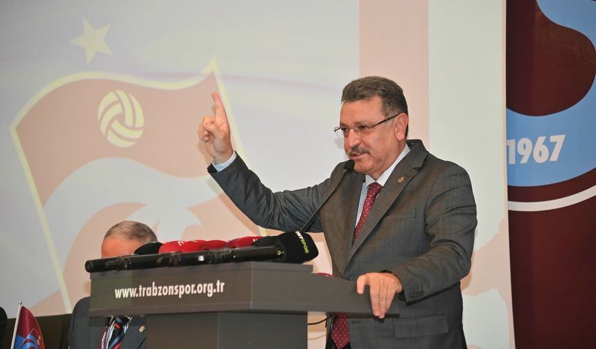 BAŞKAN GENÇ: “TRABZONSPOR, HAKKI SAVUNMA MÜCADELESİNİN EN GÜÇLÜ PLATFORMUDUR”