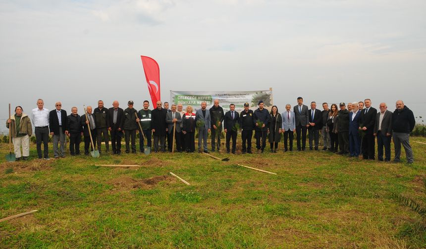 VAKFIKEBİR’DE 11 KASIM MİLLİ AĞAÇLANDIRMA GÜNÜ COŞKUSU