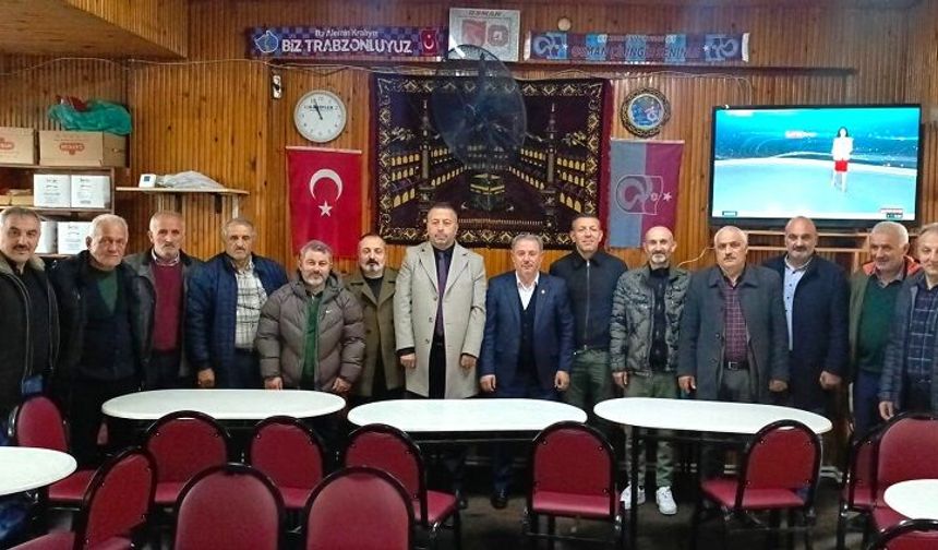 ANAHTAR PARTİ’DEN MUHTARLAR DERNEĞİ’NE ANLAMLI ZİYARET