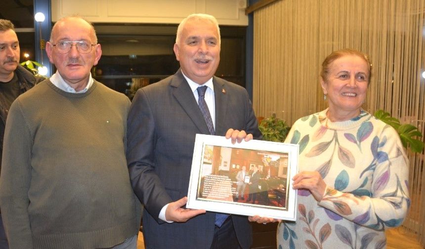 TRABZON VALİSİ AZİZ YILDIRIM VEDA SÜRPRİZİ YAŞADI