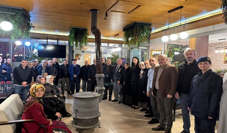 ŞALPAZARI’NDA ŞEHİT AİLELERİ VE GAZİLER İFTARDA BULUŞTU