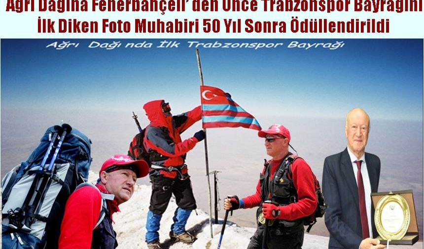 50 YIL SONRA ÖDÜLLENDİRİLDİ