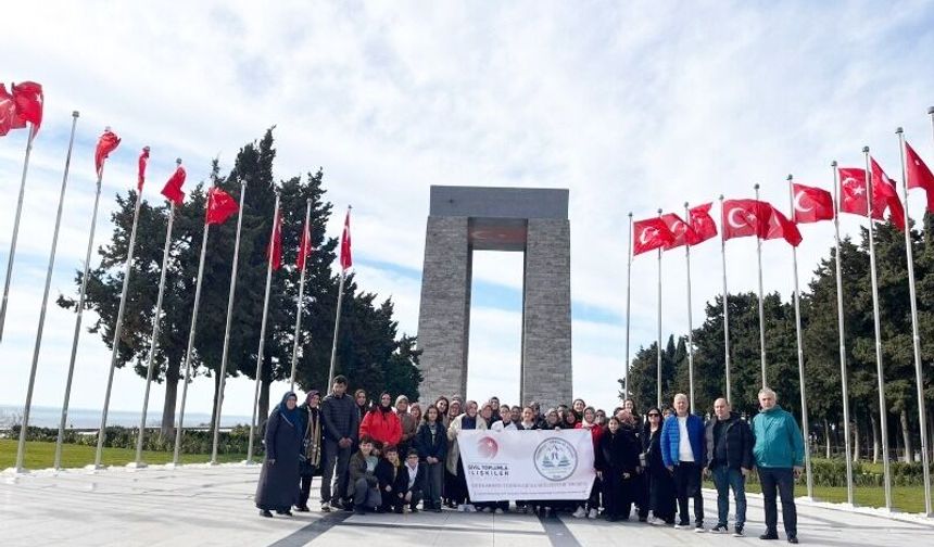 AĞASARLI ANNELER ŞEHİTLERİN İZİNDE TARİH YAZDILAR