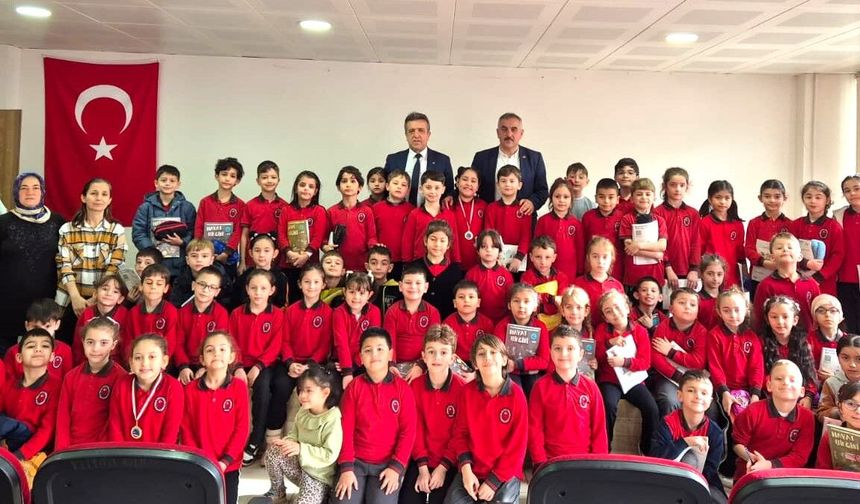 MİNİK ÖĞRENCİLER SORDU, MUHTARLAR CEVAPLADI