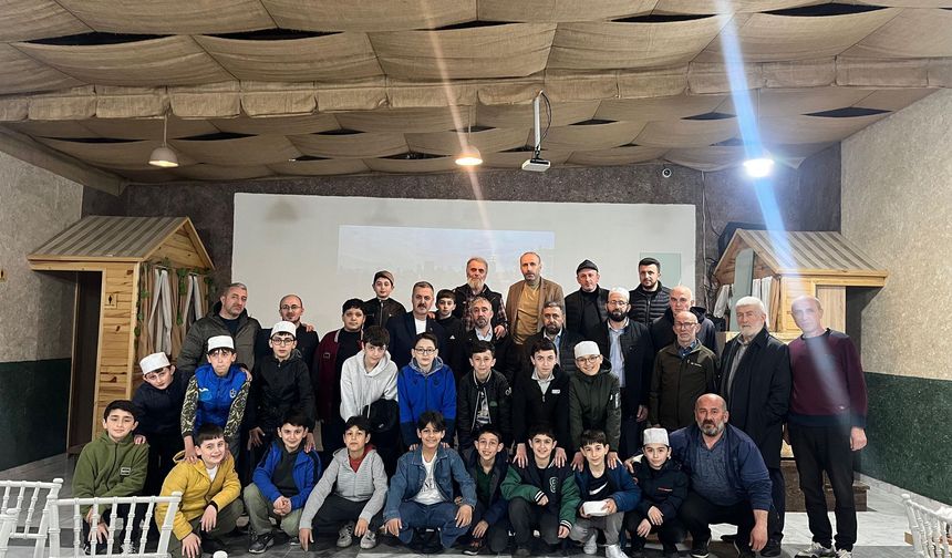 VAKFIKEBİR’DE HAFIZLAR VE GÖNÜL DOSTLARI BULUŞTU