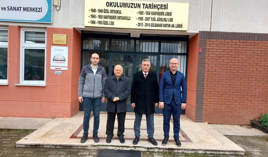 MÜDÜR ALTIN’DAN GÜLBAHAR HATUN’A ZİYARET