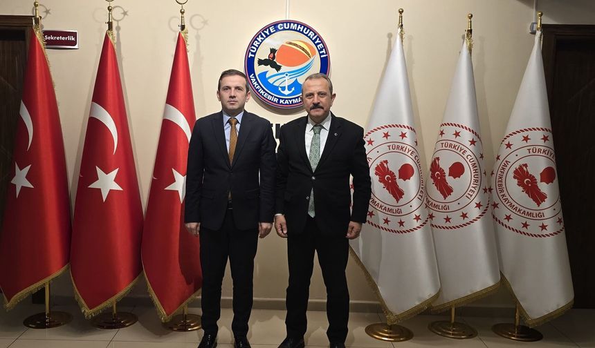 BAŞKAN KOÇAL’DAN KAYMAKAM ULUSOY’A ZİYARET