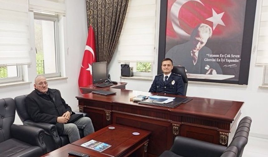 İLÇE BASINI OLARAK ŞALPAZARI İLÇE EMNİYET MÜDÜRLÜĞÜNE ZİYARETTE BULUNDUK
