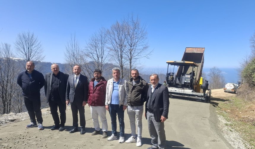 VAKFIKEBİR KARADAĞ YOLU’NDA ÇALIŞMALAR YENİDEN HIZ KAZANDI