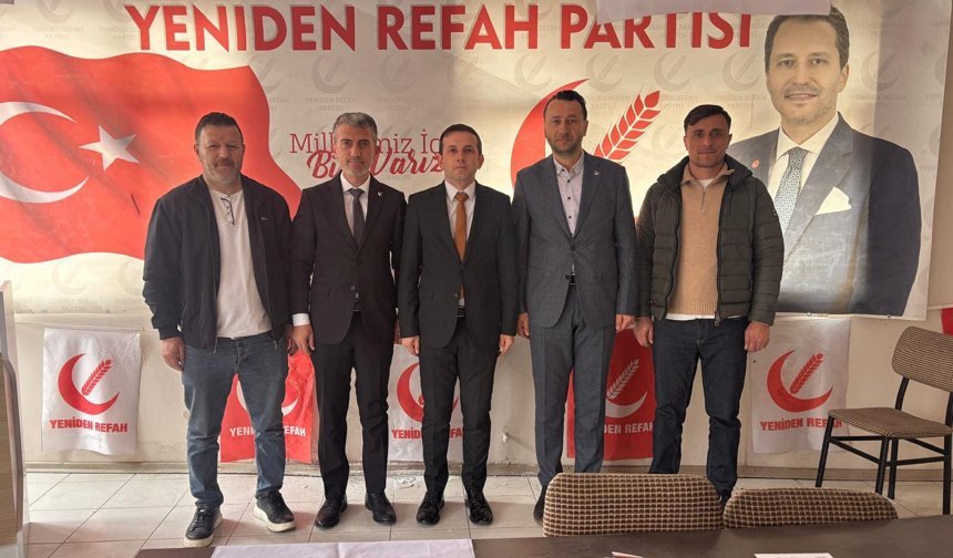 KAYMAKAM ULUSOY’DAN YENİDEN REFAH PARTİSİ’NE İADE-İ ZİYARET