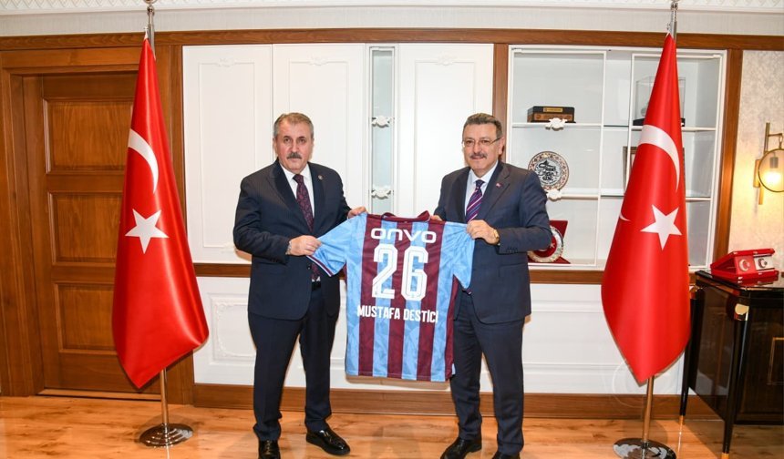 BBP GENEL BAŞKANI DESTİCİ’DEN BAŞKAN GENÇ’E ZİYARET