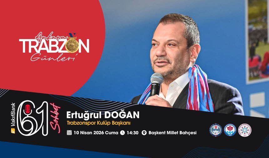 Ertuğrul Doğan da Trabzon Günleri’nde!