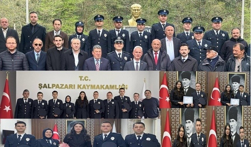 TÜRK POLİS TEŞKİLATI’NIN 181. KURULUŞ YIL DÖNÜMÜ ŞALPAZARI’NDA KUTLANDI