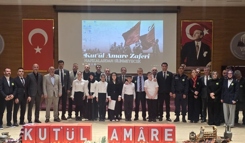KUT’ÜL AMARE ZAFERİ’NİN YIL DÖNÜMÜNDE ANLAMLI PROGRAM