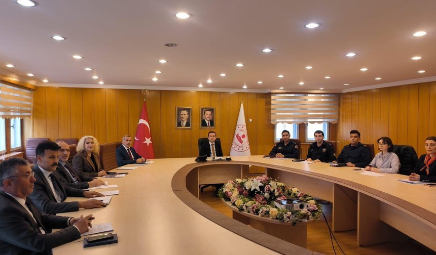 BOĞULMA OLAYLARINI ÖNLEME KOMİSYONU TOPLANTISI DÜZENLENDİ
