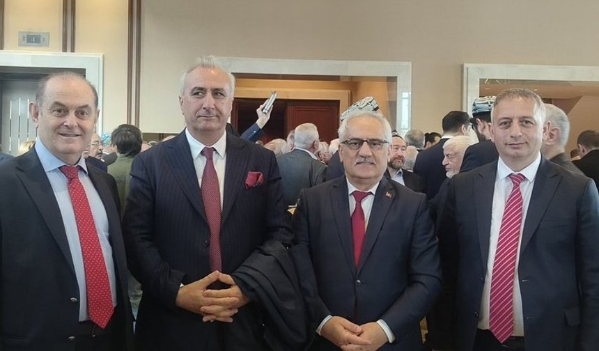 CUMHURBAŞKANLIĞI KÜLLİYESİNDEKİ PROGRAMINA KATILDI