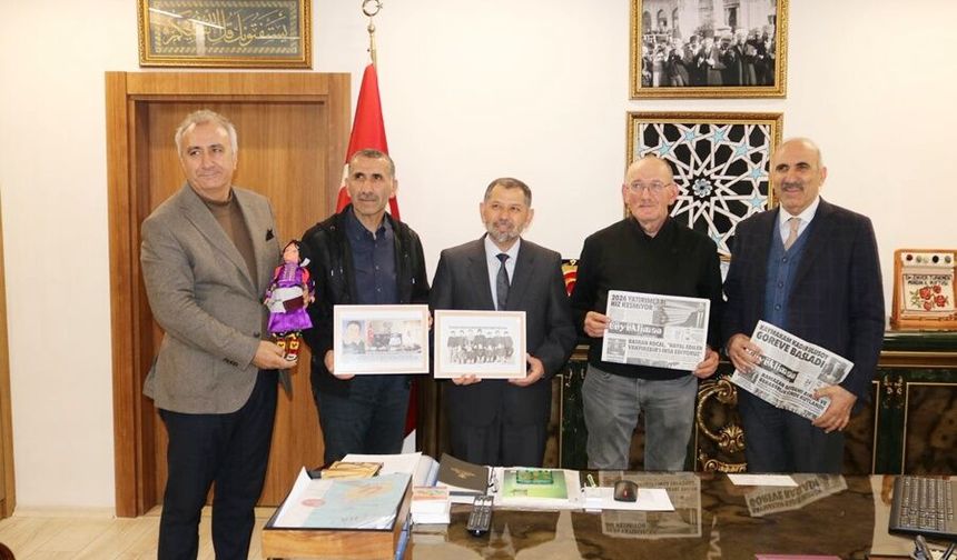 ŞALPAZARI KAFİLESİNDEN MARDİN’Lİ HEMŞEHRİLERİNE DUYGULANDIRAN HEDİYELER