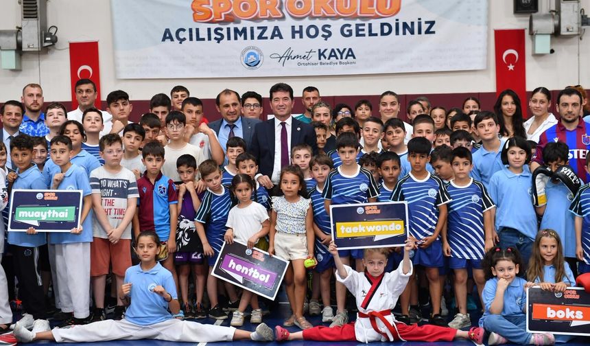 ORTAHİSAR BELEDİYESİ YAZ SPOR OKULU’NA KAYITLAR BAŞLADI