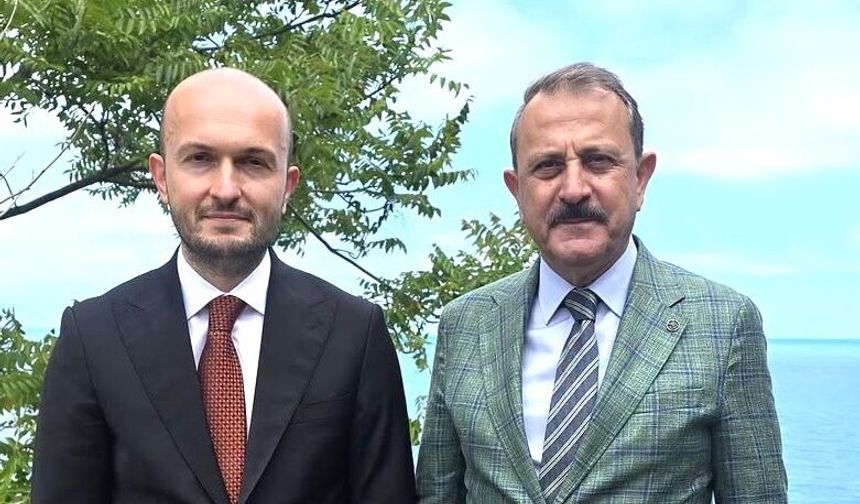 TRABZON BASIN İLAN KURUMU BÖLGE MÜDÜRÜNDEN BAŞKANIMIZA ZİYARET