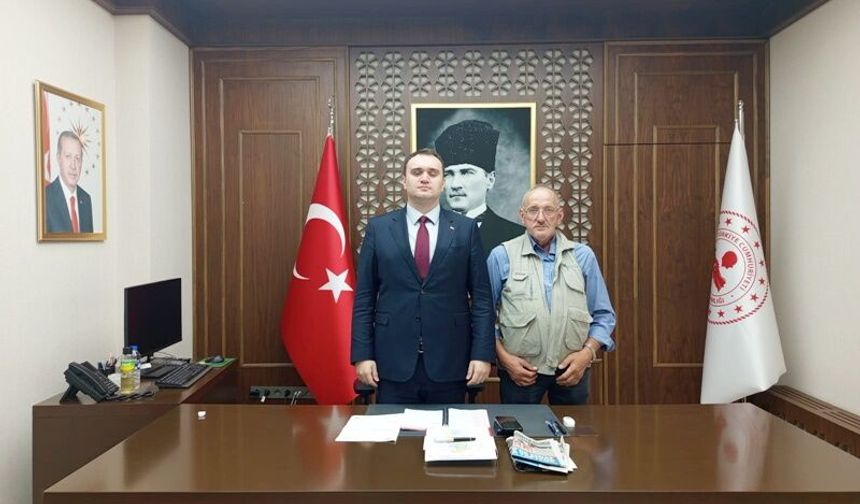 KAYMAKAM MUTLU’YA HAYIRLI OLSUN ZİYARETİ