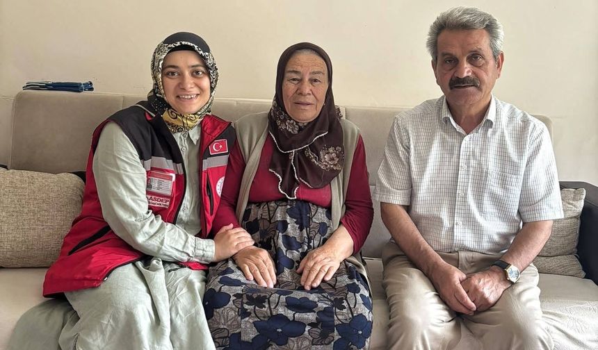 TONYA’DA ANLAMLI ŞEHİT AİLESİ ZİYARETİ