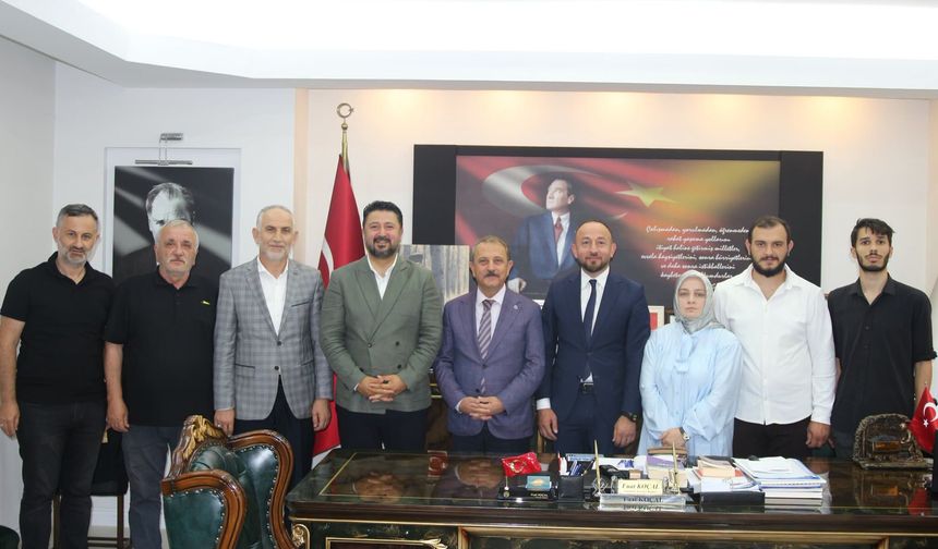 BÖLGE BAŞKANI VE NEVŞEHİR MİLLETVEKİLİ EMRE ÇALIŞKAN’I AĞIRLADIK