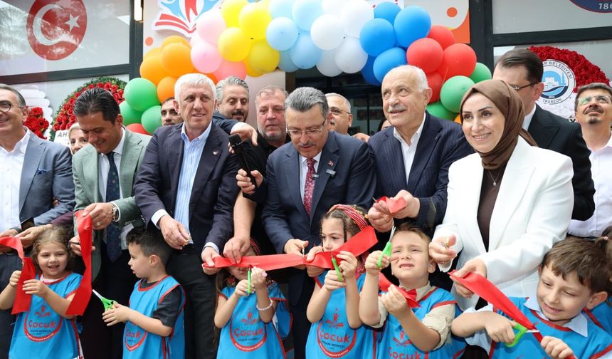 BÜYÜKŞEHİR’İN ‘BİZİM ÇOCUK YAŞAM MERKEZİ’ HİZMETE AÇILDI