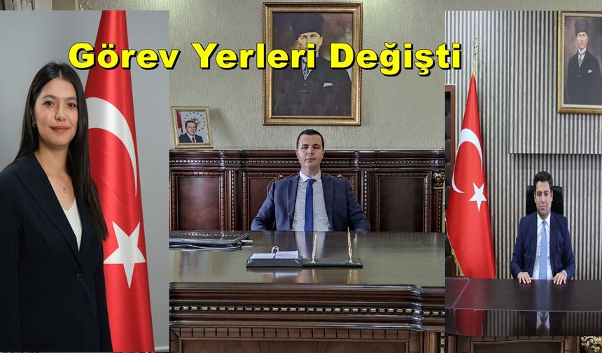 BÜYÜKLİMAN BÖLGESİ’NDE KAYMAKAM DEĞİŞİKLİKLERİ!